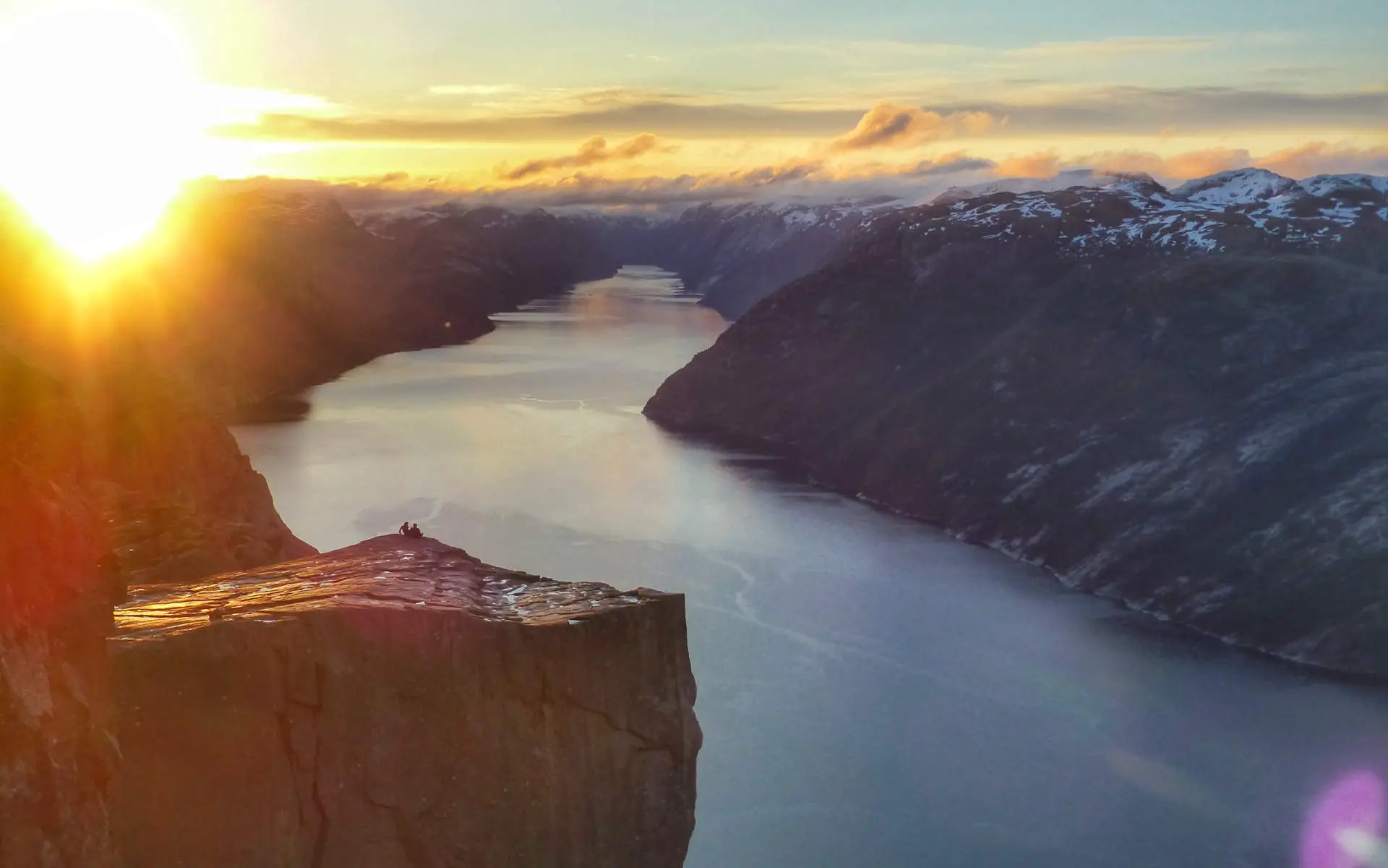 Schönste Fjorde Norwegen Lysefjord