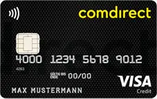 beste Kreditkarte für den Urlaub comdirect Visa