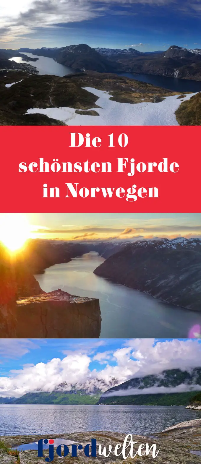 Die 10 schönsten Fjorde in Norwegen