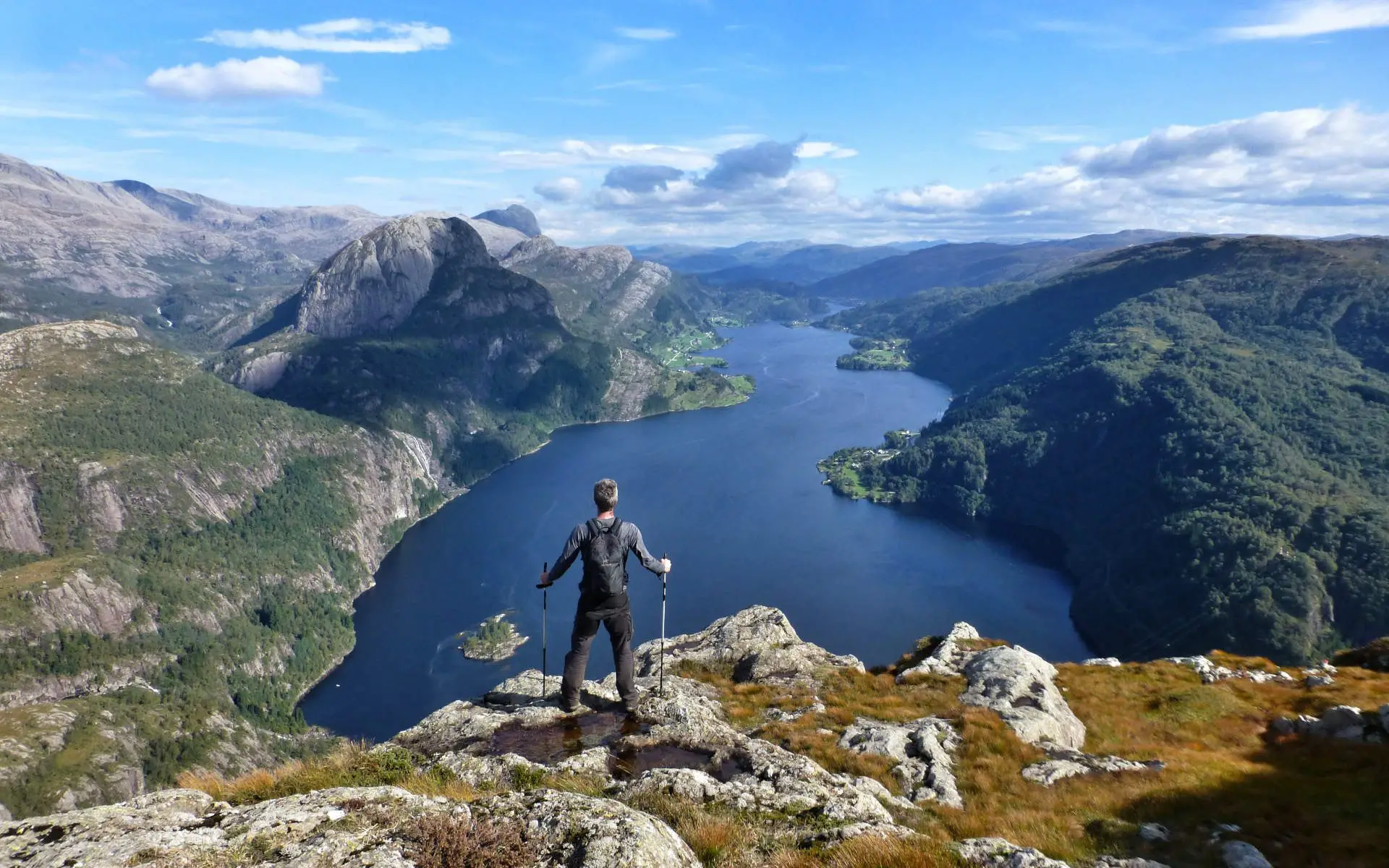 Schönste Fjorde Norwegen Dalsfjorden
