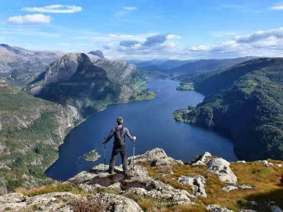 Schönste Fjorde Norwegen Dalsfjorden