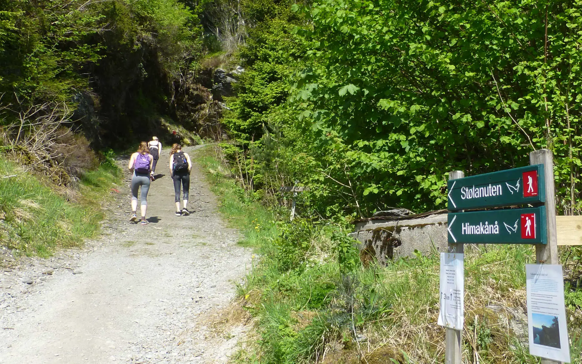 Himakånå Wanderung Route