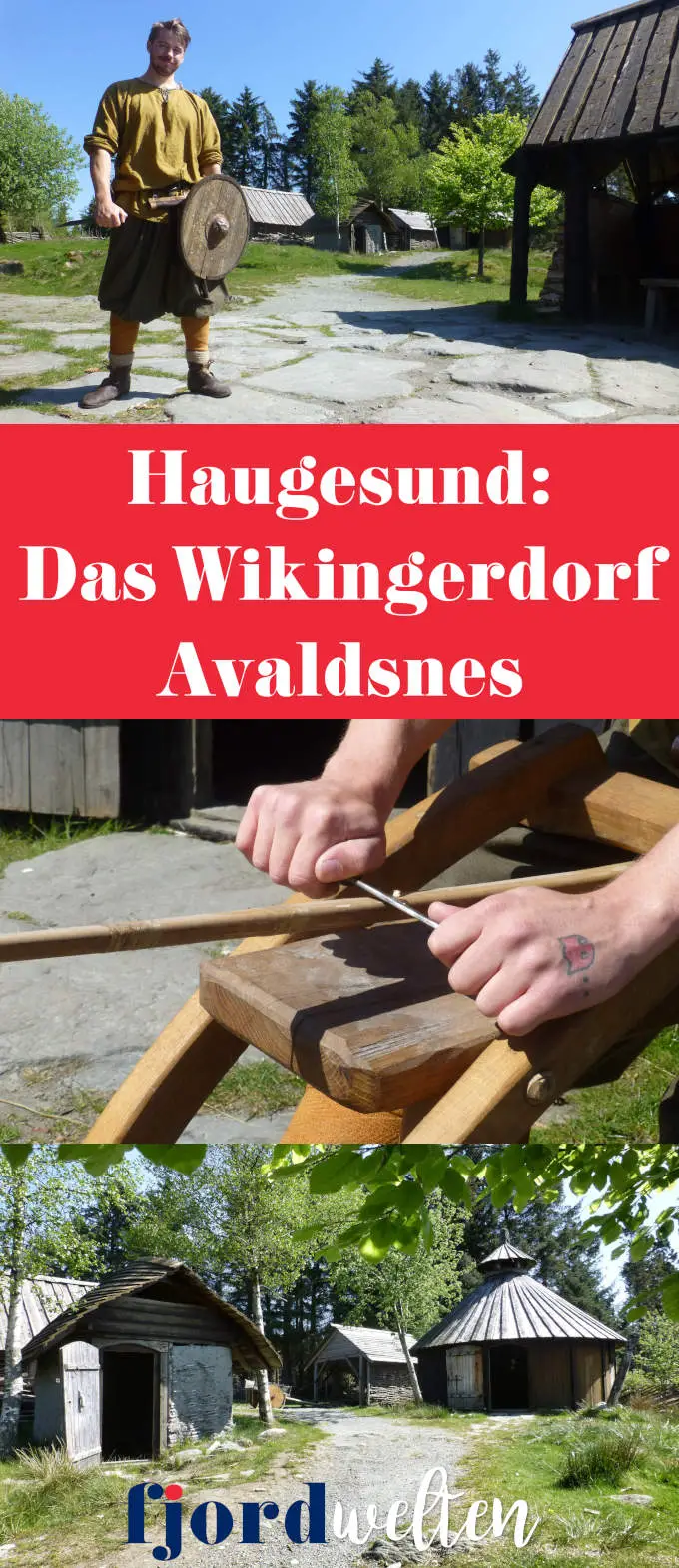Norwegen Wikingerdorf Avaldsnes