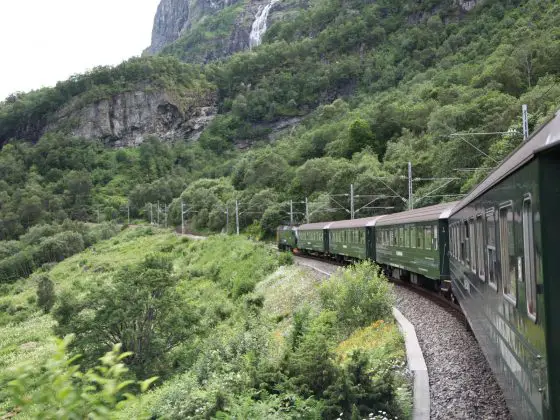 per Zug durch Norwegen