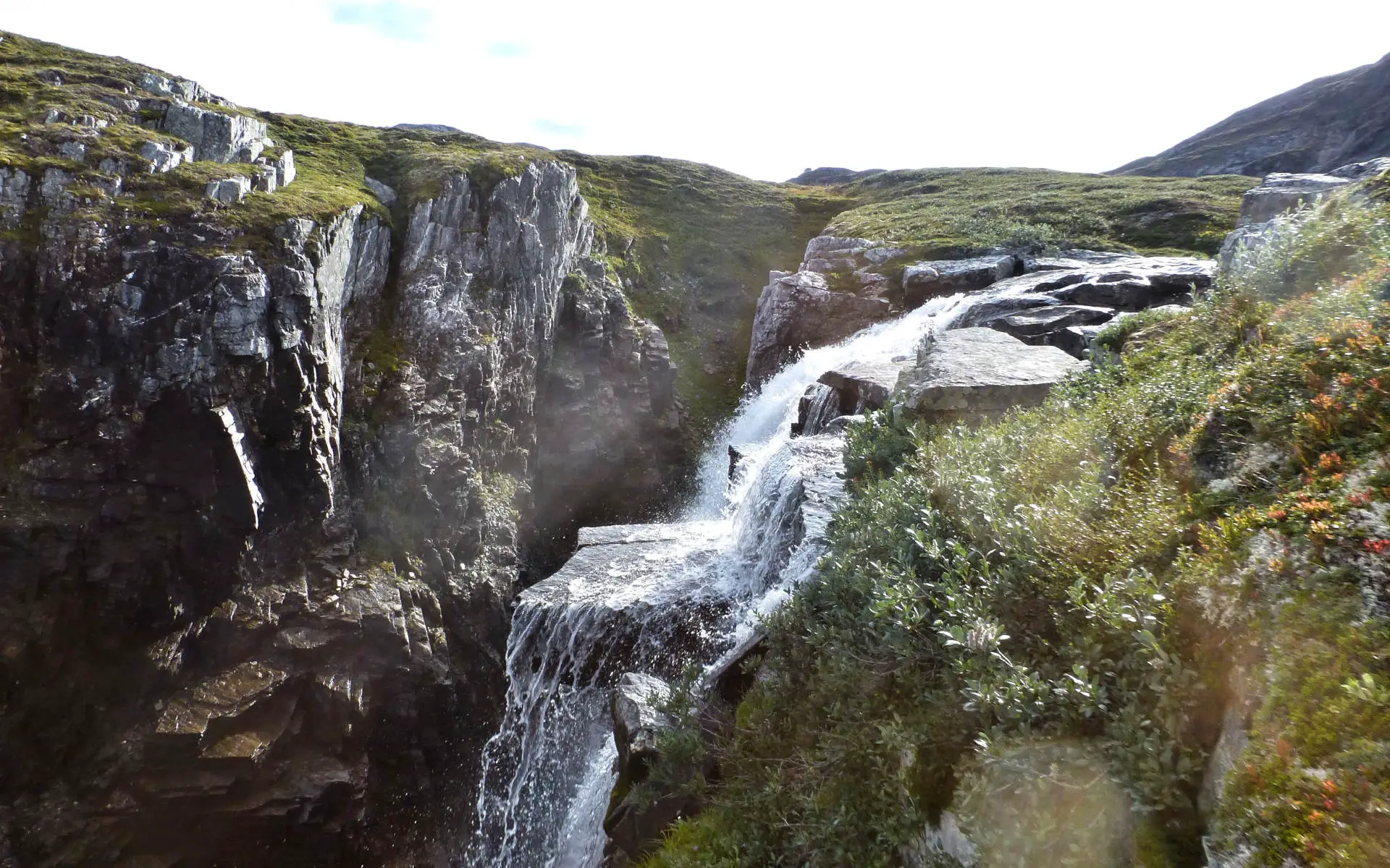 Bäche und Wasserfälle: Wanderroute auf der Hardangervidda