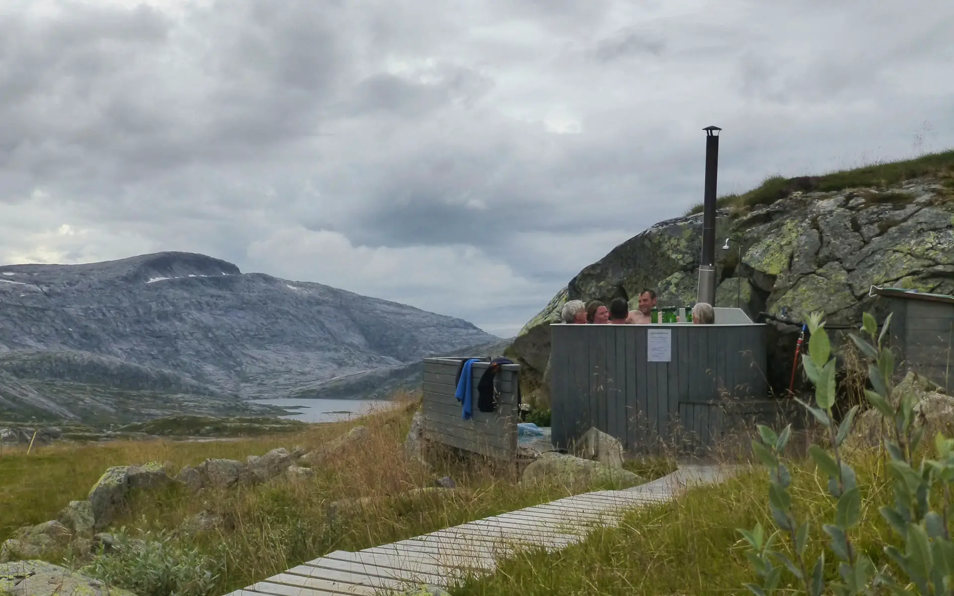Hüttenwanderung in Norwegen: Route durch die Hardangervidda
