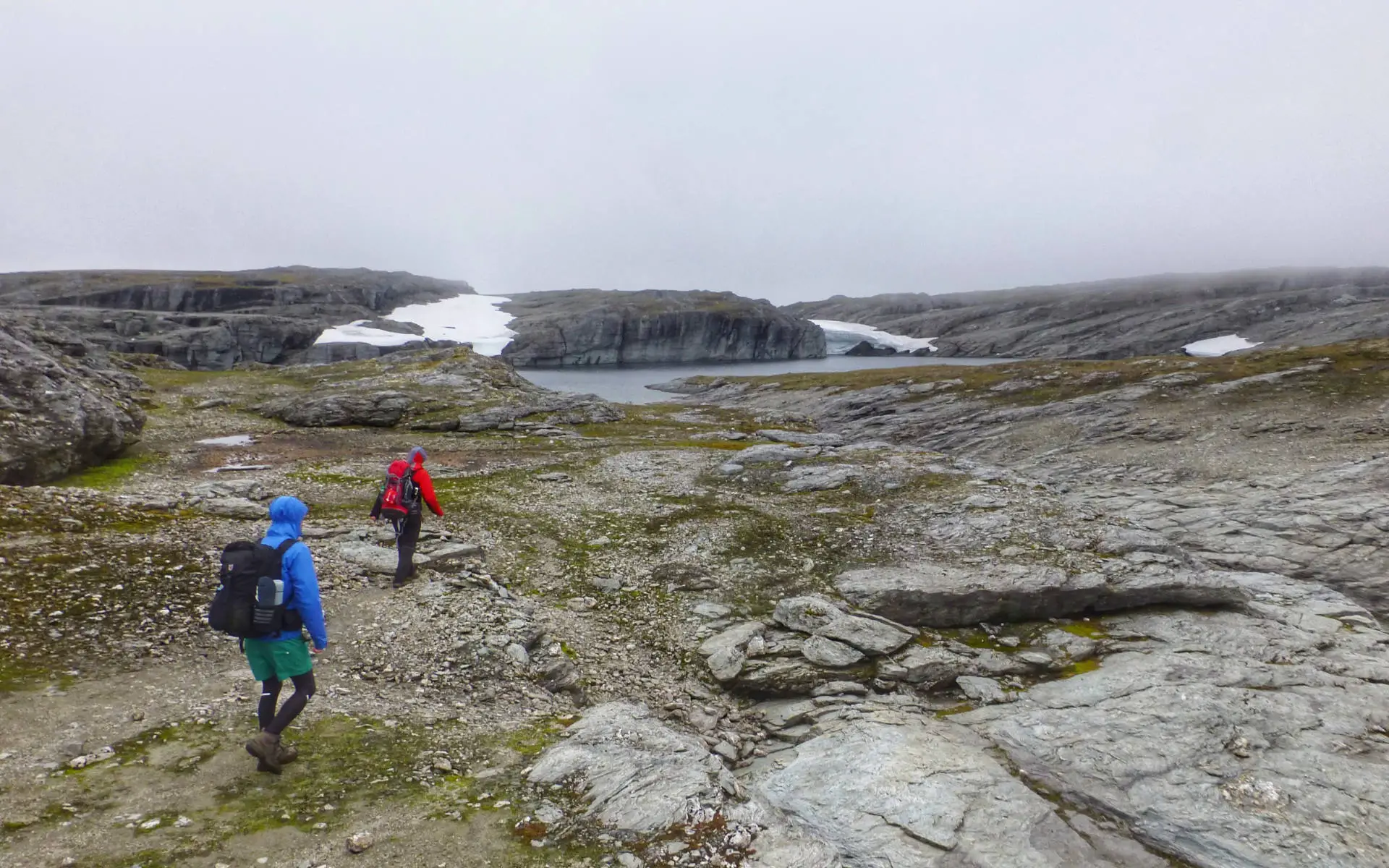 Merhtageswanderung in Norwegen: Hardangervidda