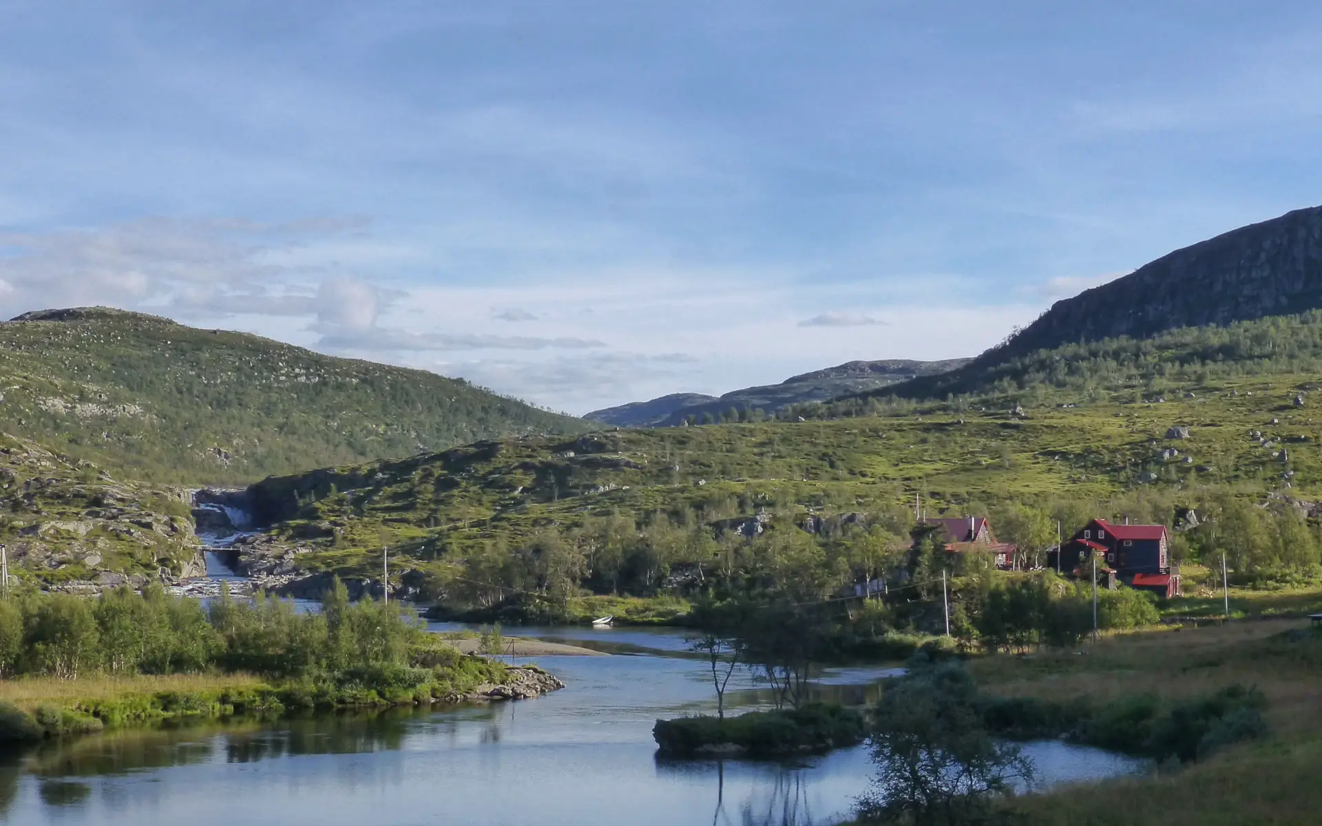 Wanderhütte in der Hardangervidda: Vivelid Fjellstove