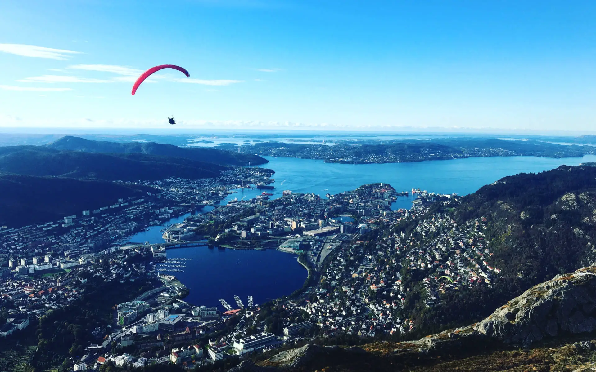 Sehenswürdigkeiten in Bergen: Der Ulriken Gipfel
