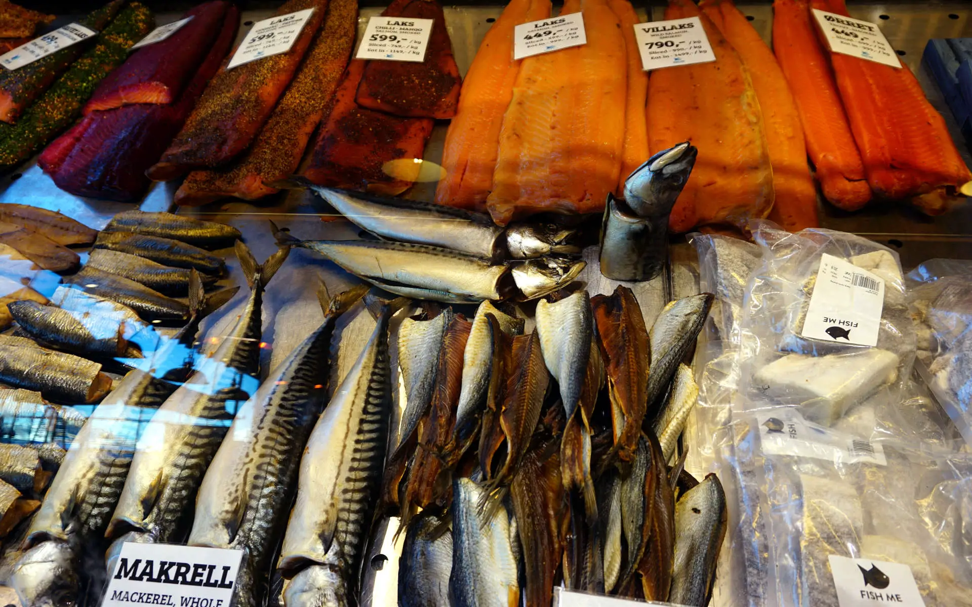 Sehenswürdigkeiten in Bergen: Fischmarkt (Fisketorget)